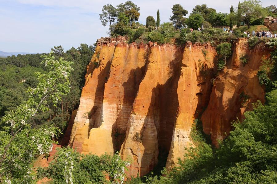 Les carrières d'ocres de Roussillon