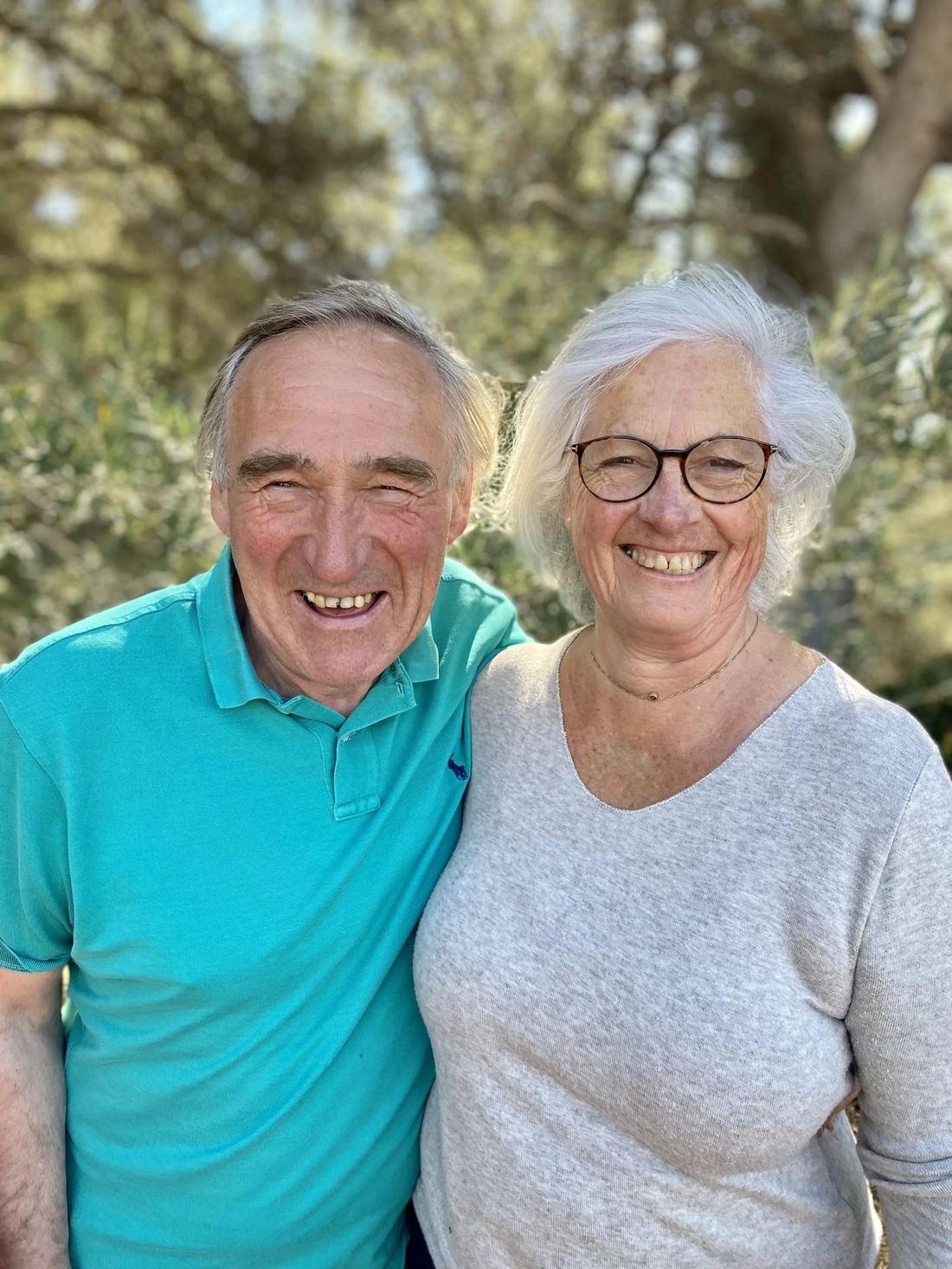 Guy et Michèle, hôtes du Mas des Fleurs